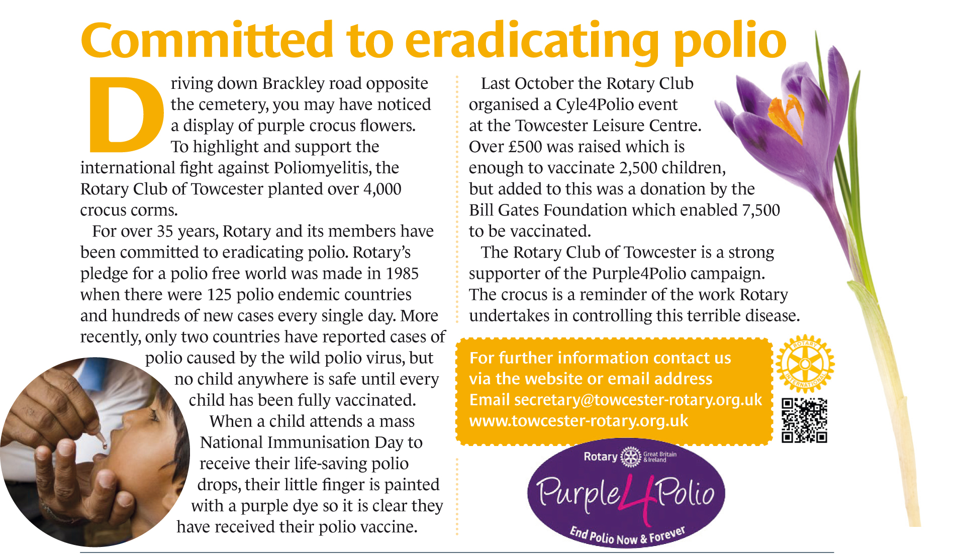 Towcester Rotary Apr May26